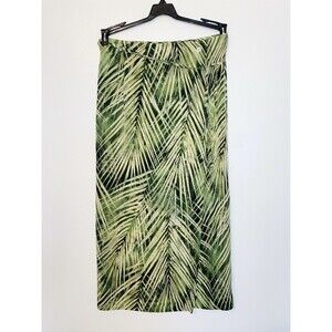 Company Ellen Tracy Tropical Print Silk Midi Skirt Size 8